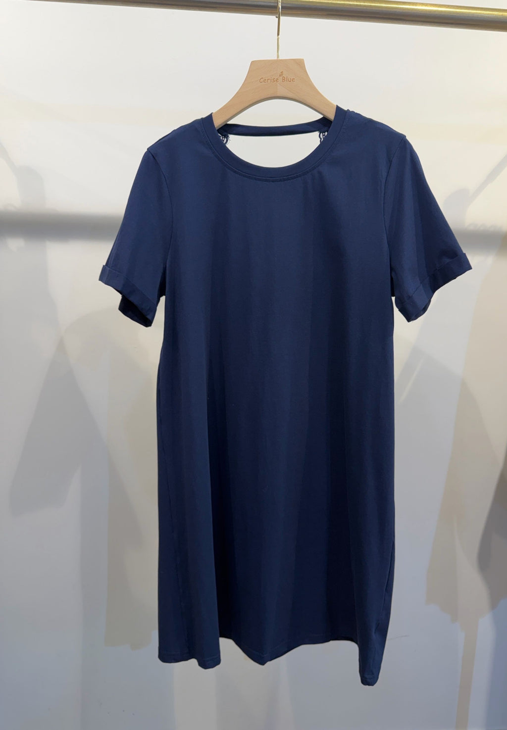 ROBE T-SHIRT MADELAINE MARINE