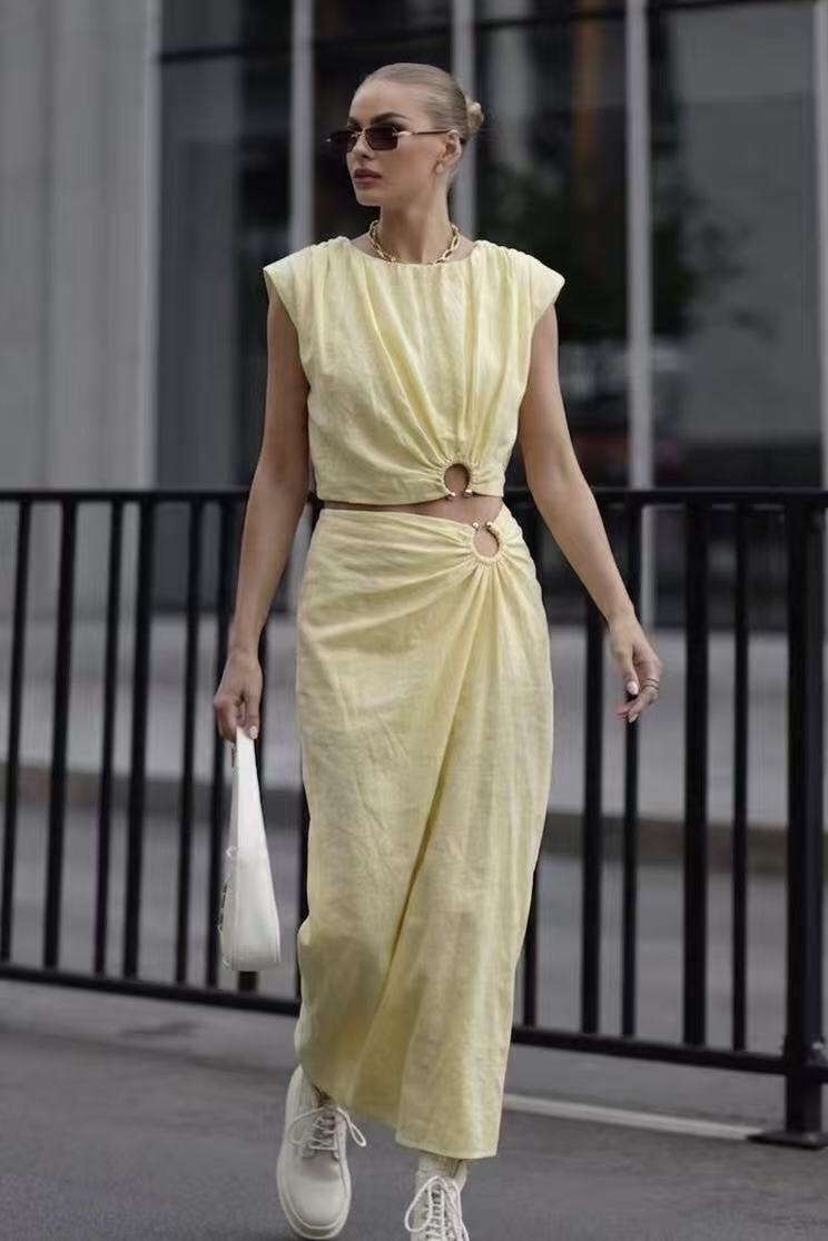 ENSEMBLE ESTHER JAUNE