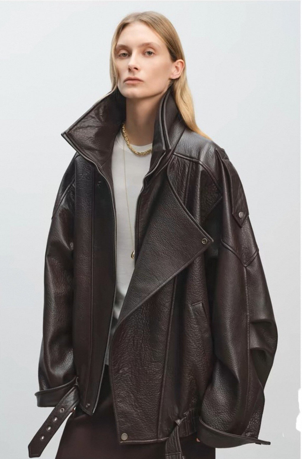 VESTE EN SIMILICUIR MARLON